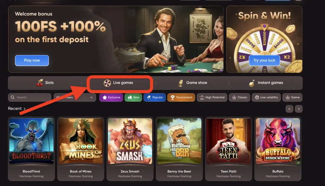 эпикстар лайв казино